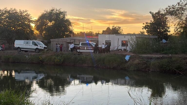 Niña de 11 años pierde la vida tras caer al canal Lateral 18 en Ahome