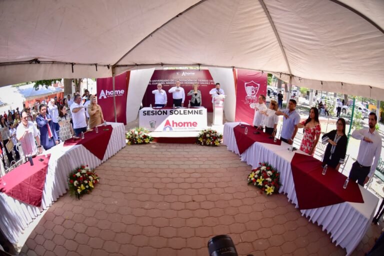 Con Traslado de Poderes Municipales y Sesión Solemne de Cabildo se conmemora el 89 aniversario de El Guayabo