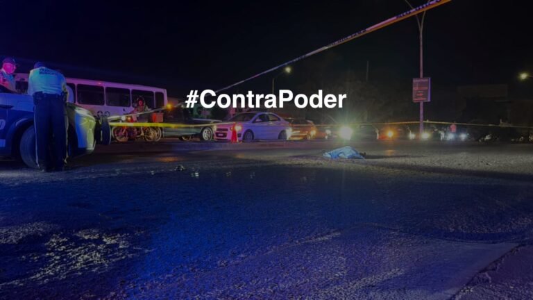 Mujer muere arrollada por un camión urbano frente al Hospital General de Los Mochis
